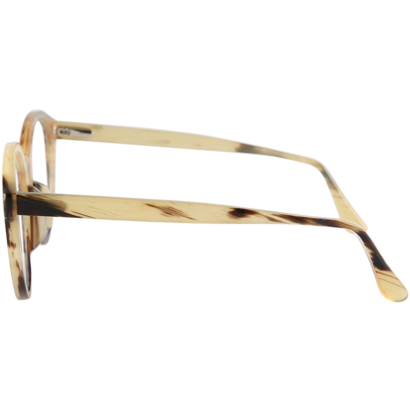 Buffalo Horn Round Glasses NJ1059