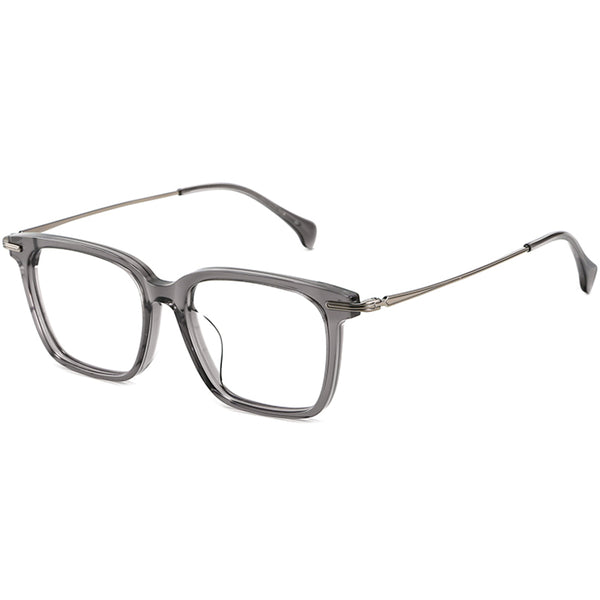 Square Glasses EF1029 - Wide Frames for Men with Larger Heads