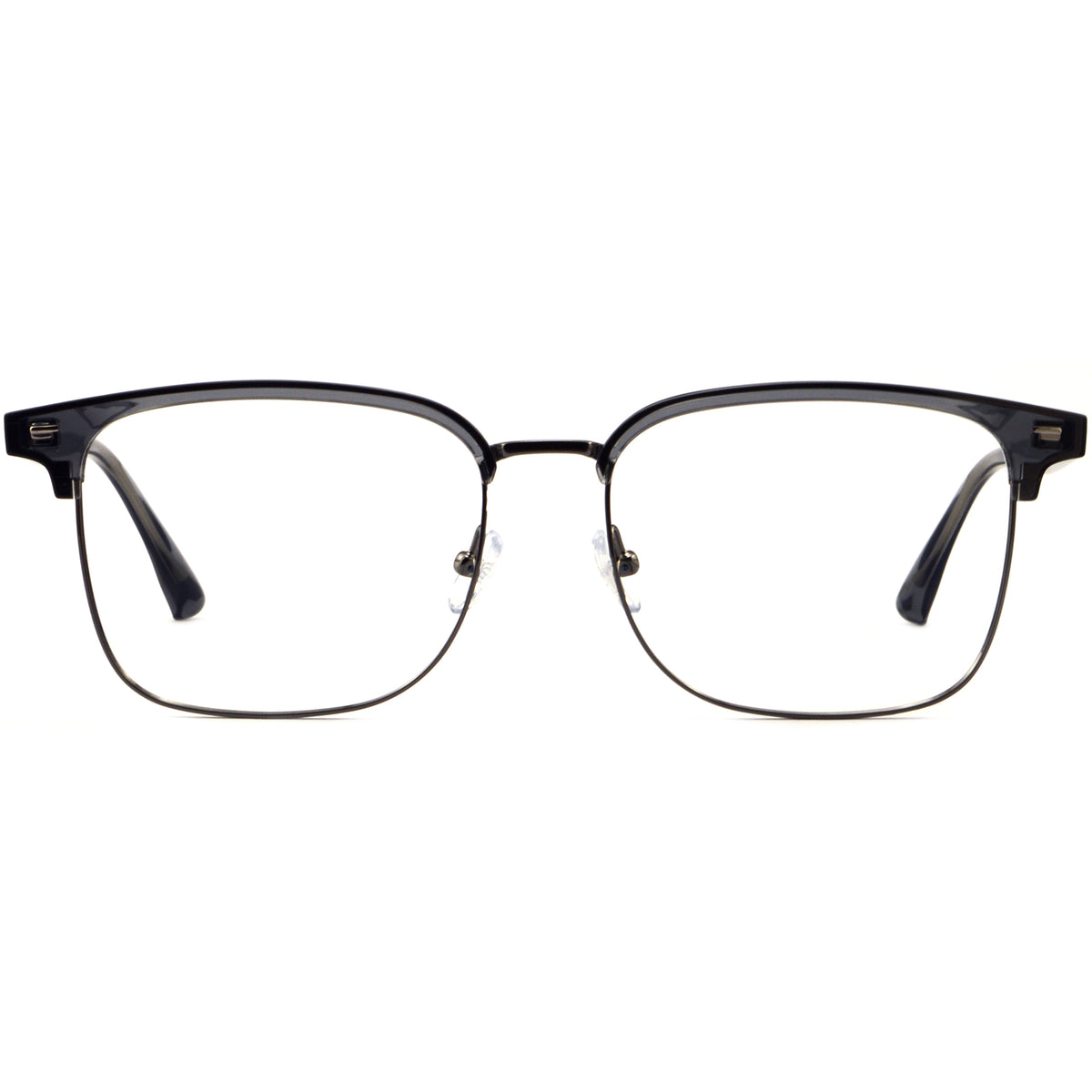 Browline Glasses EF1001 - Wide Frames for Men with Larger Heads