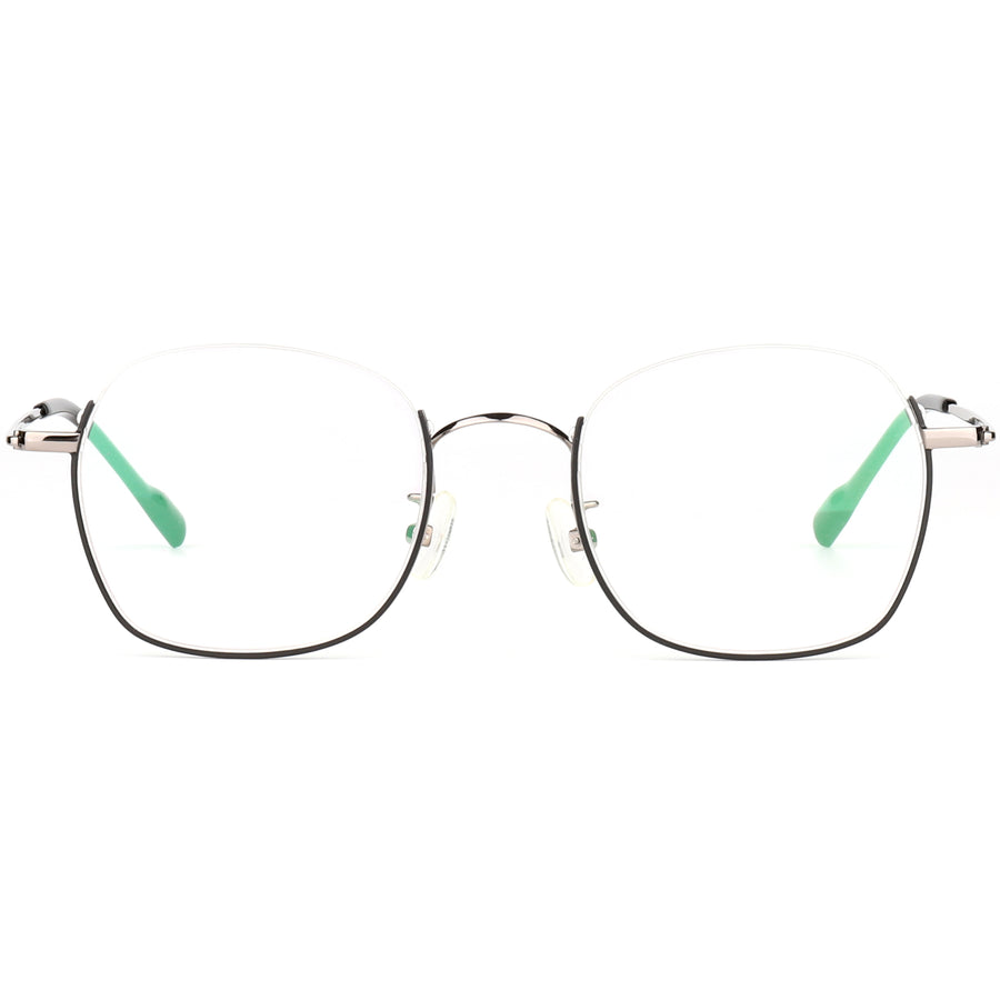 Reverse Half Rim Glasses | EYESHELLS