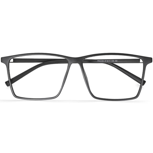 Square Glasses EF1009 - Wide Frames for Men with Larger Heads