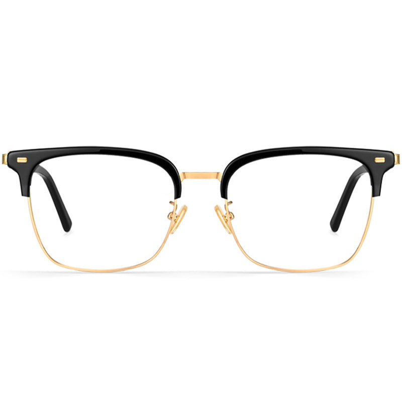 Browline Glasses A3905 - Wide Frames for Men with Larger Heads