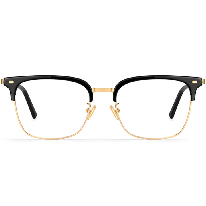 Browline Glasses A3905 - Wide Frames for Men with Larger Heads