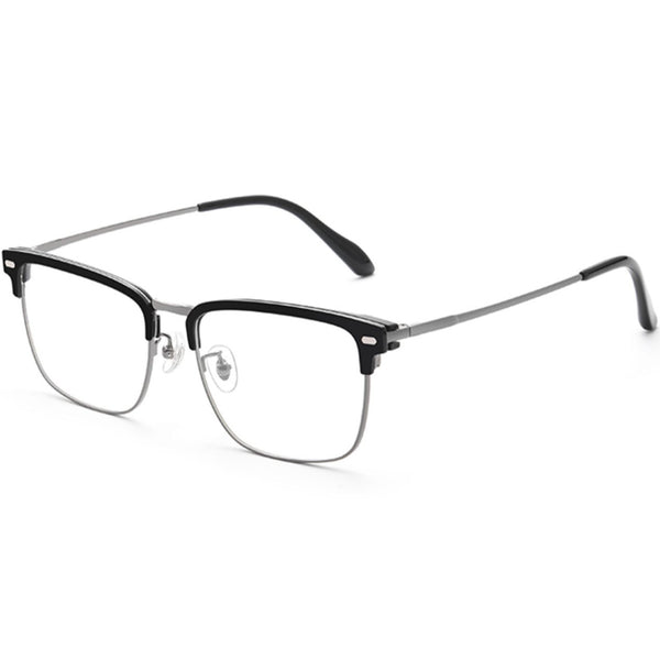 Browline Glasses EF1084 - Wide Frames For Men With Larger Heads