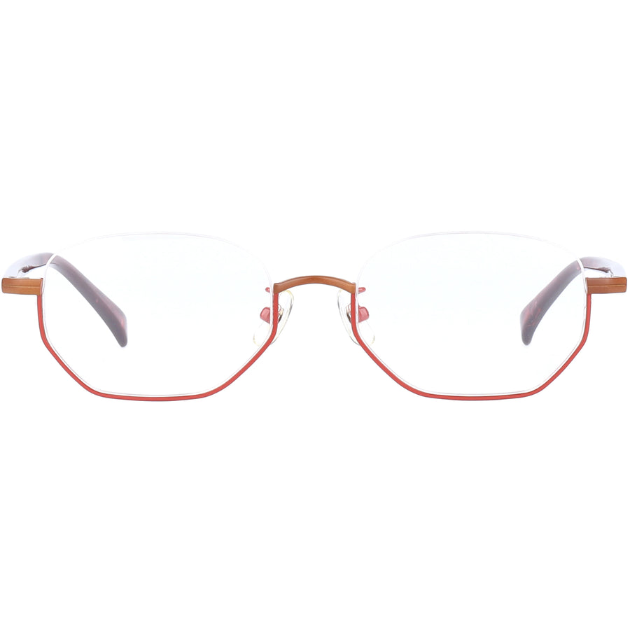 Reverse Half Rim Glasses | EYESHELLS