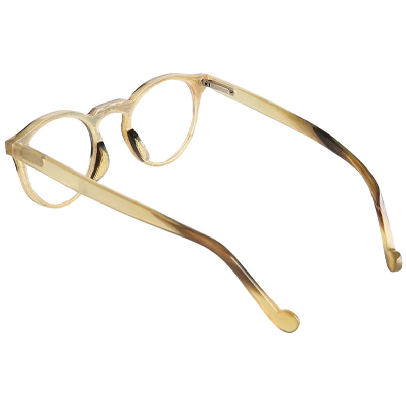 Buffalo Horn Round Glasses NJ1016