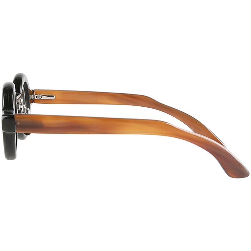 Buffalo Horn Round Glasses NJ1081