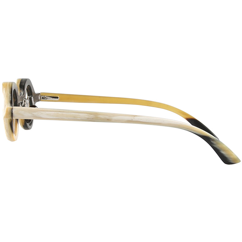 Buffalo Horn Round Glasses NJ1069
