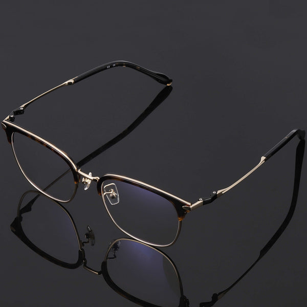 Browline Glasses EF1067 - Wide Frames For Men With Larger Heads
