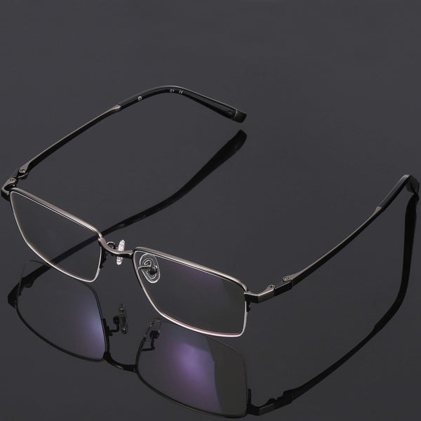 Rectangle Glasses EF1063 - Wide Frames For Men With Larger Heads