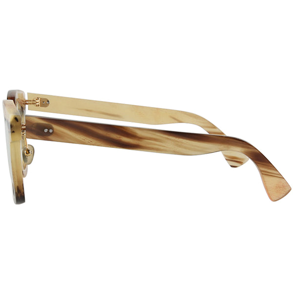 Buffalo Horn Square Glasses NJ1227
