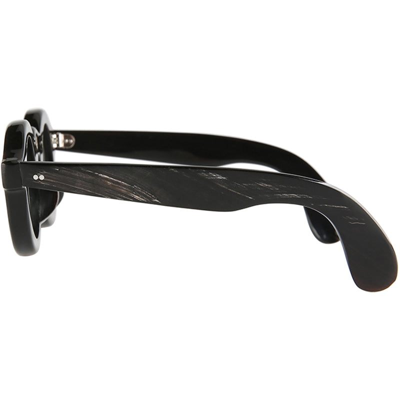 Buffalo Horn Round Glasses NJ1244