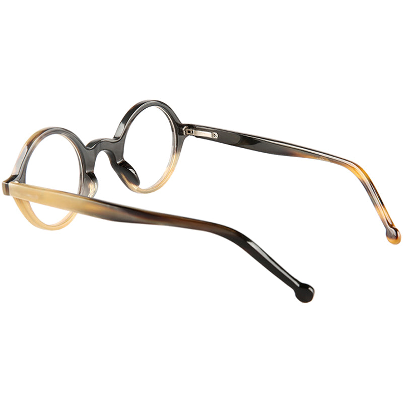 Buffalo Horn Round Glasses NJ1157
