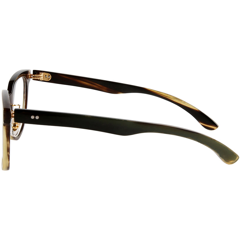 Buffalo Horn Square Glasses NJ1201