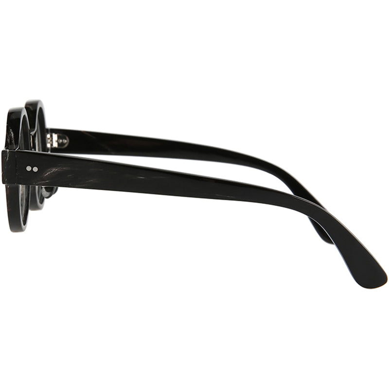 Buffalo Horn Round Glasses NJ1251