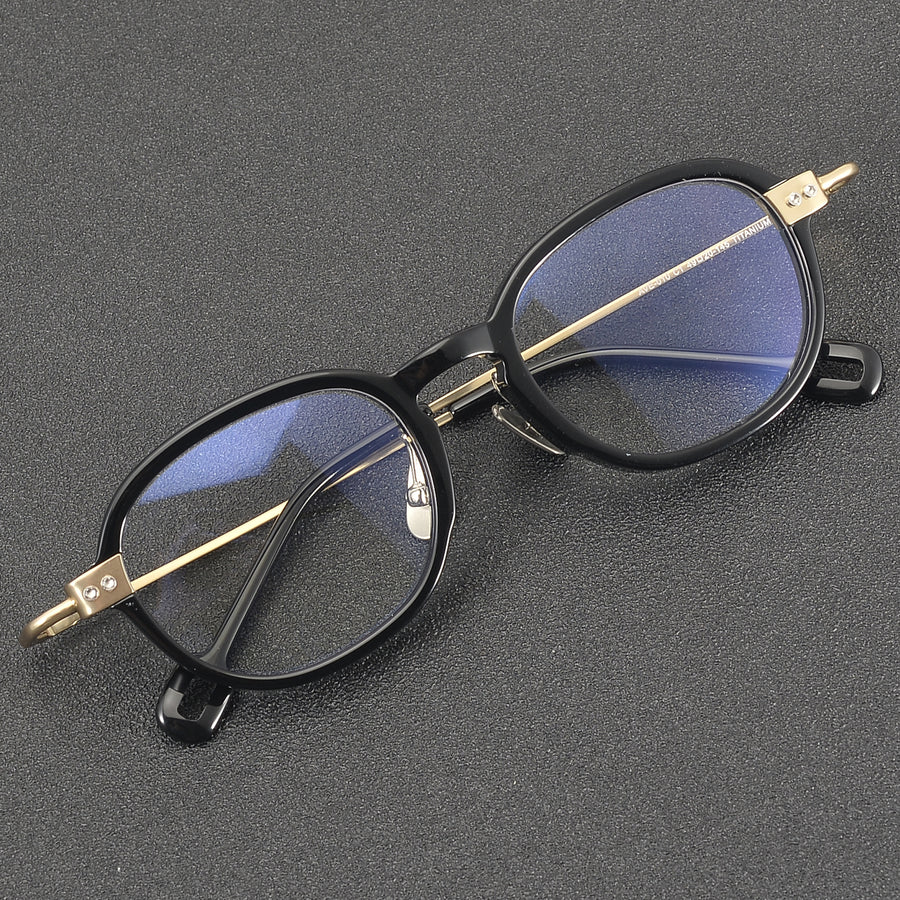 Square Glasses EF1126 - Wide Frames for Men with Larger Heads