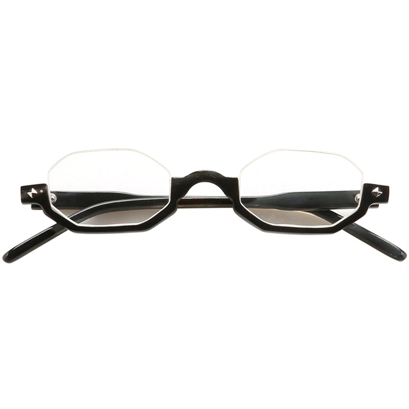 Buffalo Horn Geometric Glasses NJ1129