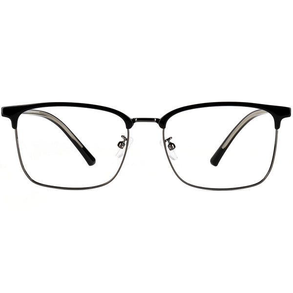 Square Glasses EF1108 - Wide Frames for Men with Larger Heads