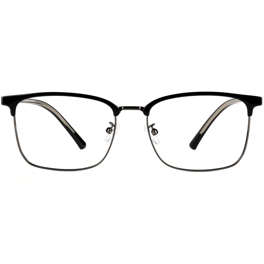 Square Glasses EF1108 - Wide Frames for Men with Larger Heads