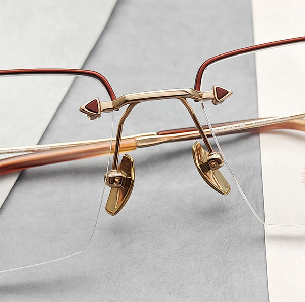Rectangle Glasses EF1106 - Wide Frames for Men with Larger Heads
