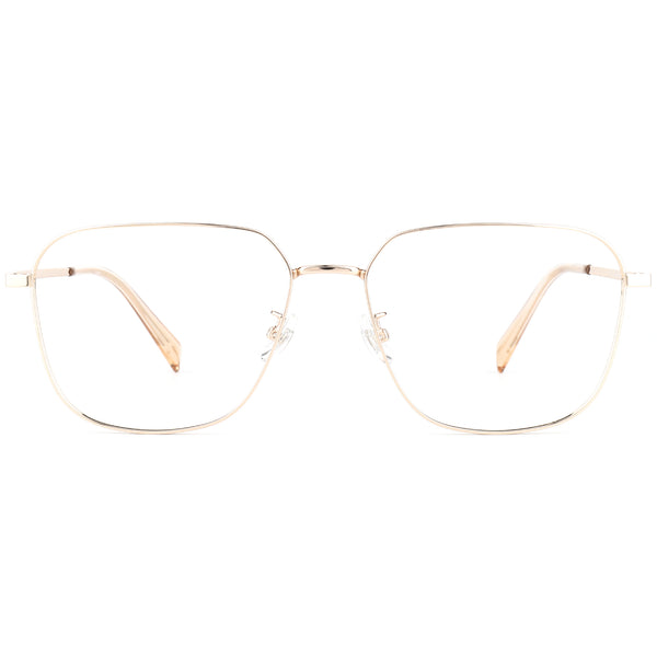 Square Glasses EF1146 - Wide Frames for Men with Larger Heads