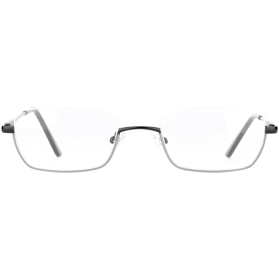 Reverse Half Rim Glasses | EYESHELLS