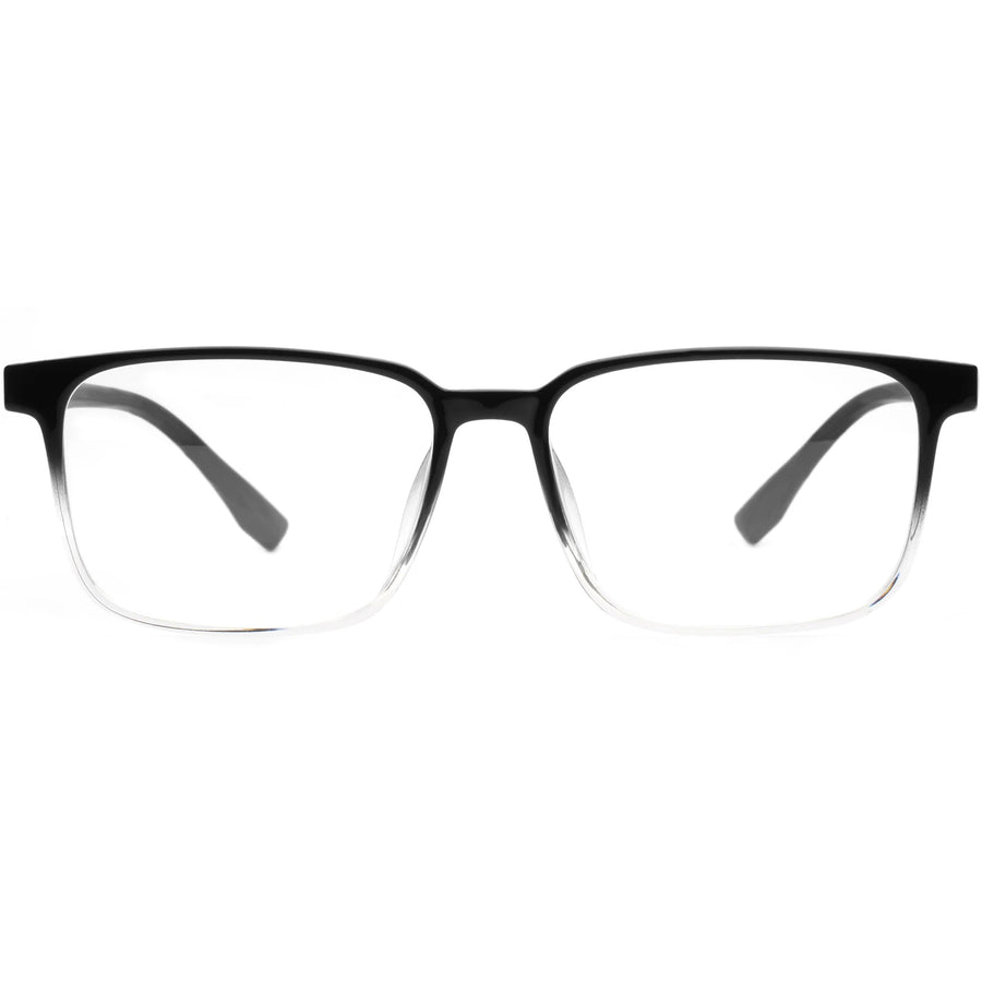 Rectangle Glasses EF1071 - Wide Frames For Men With Larger Heads