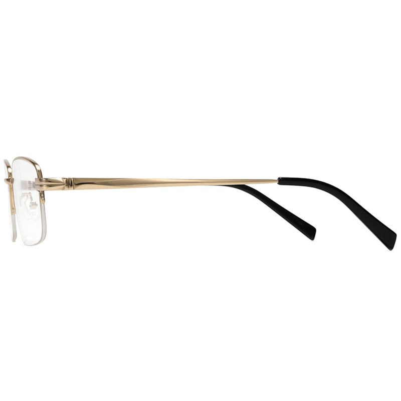 Rectangle Glasses EF1080 - Wide Frames For Men With Larger Heads