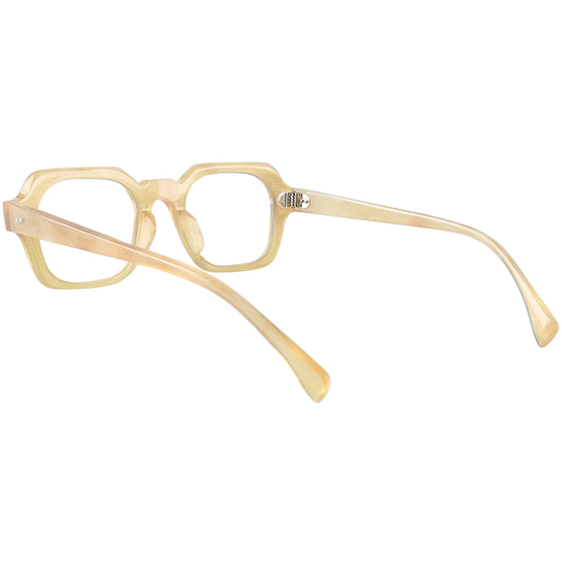 Buffalo Horn Square Glasses NJ1113