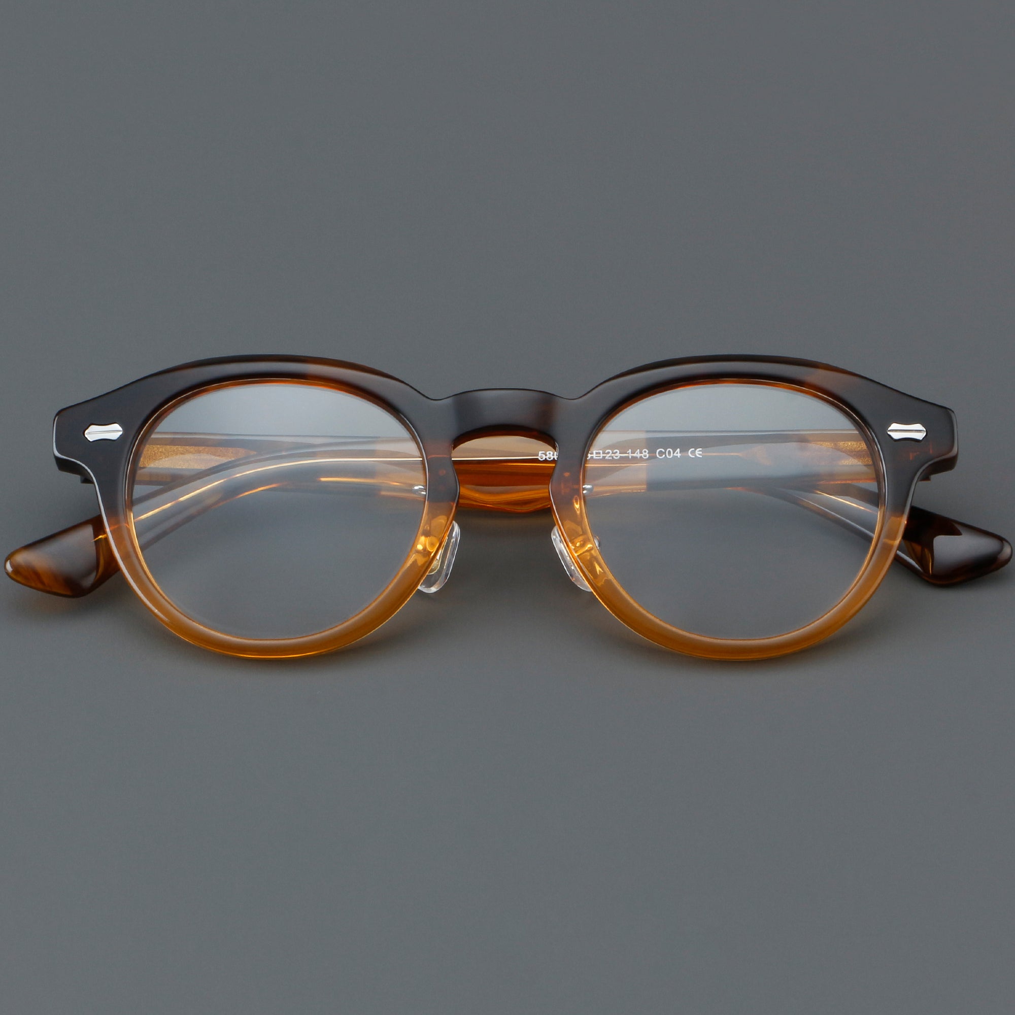 Slightly Rounded Rectanglesglasses Round Glasses A4009 | Prescription Glasses | EYESHELLS