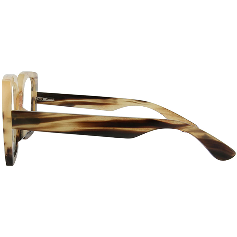 Buffalo Horn Square Glasses NJ1107