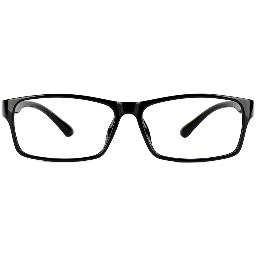 Rectangle Glasses EF1109 - Wide Frames for Men with Larger Heads