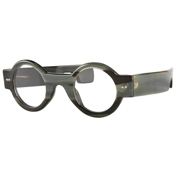 Buffalo Horn Round Glasses NJ1010