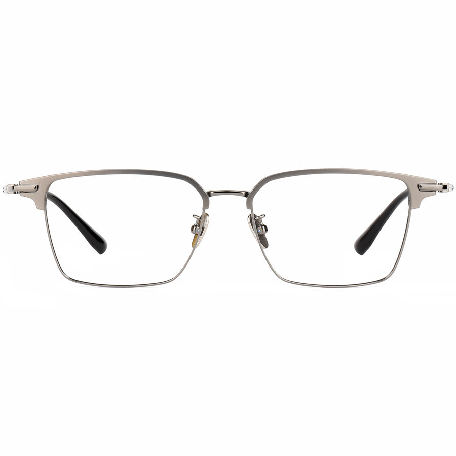 Square Glasses EF1114 - Wide Frames for Men with Larger Heads