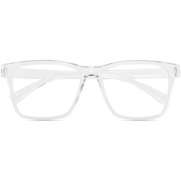 Square Glasses EF1077 - Wide Frames For Men With Larger Heads