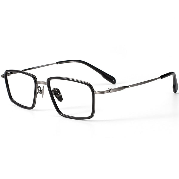 Rectangle Glasses EF1116 - Wide Frames for Men with Larger Heads