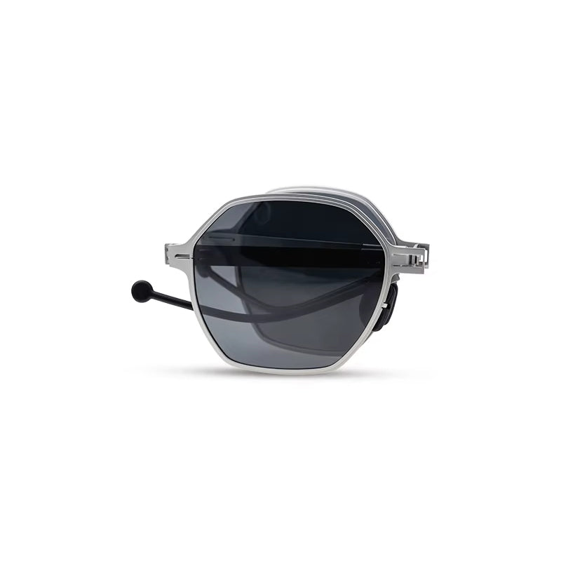 Foldable Geometric Sunglasses GCS1125