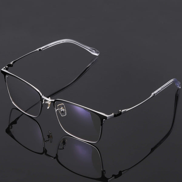 Rectangle Glasses EF1059 - Wide Frames For Men With Larger Heads