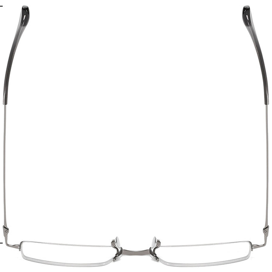 Rectangle Glasses EF1138 - Wide Frames for Men with Larger Heads