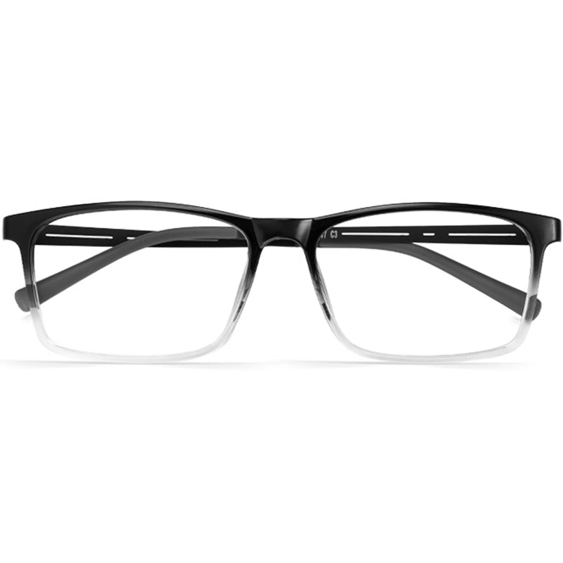 Rectangle Glasses EF1006 - Wide Frames for Men with Larger Heads