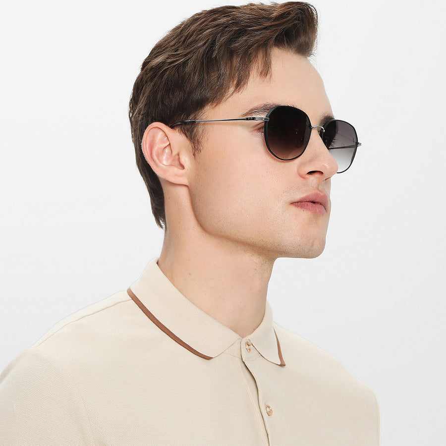 Geometric Glasses MW1262 - Wide Frames for Men with Larger Heads