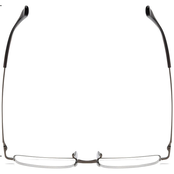 Square Glasses EF1136 - Wide Frames for Men with Larger Heads