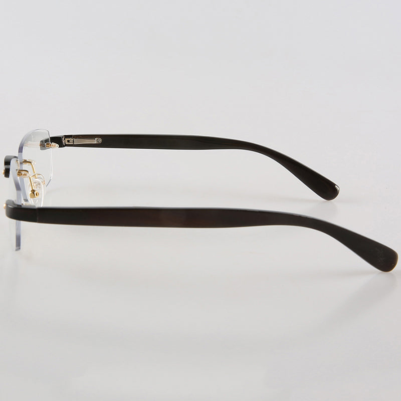 Buffalo Horn Rectangle Glasses NJ1064