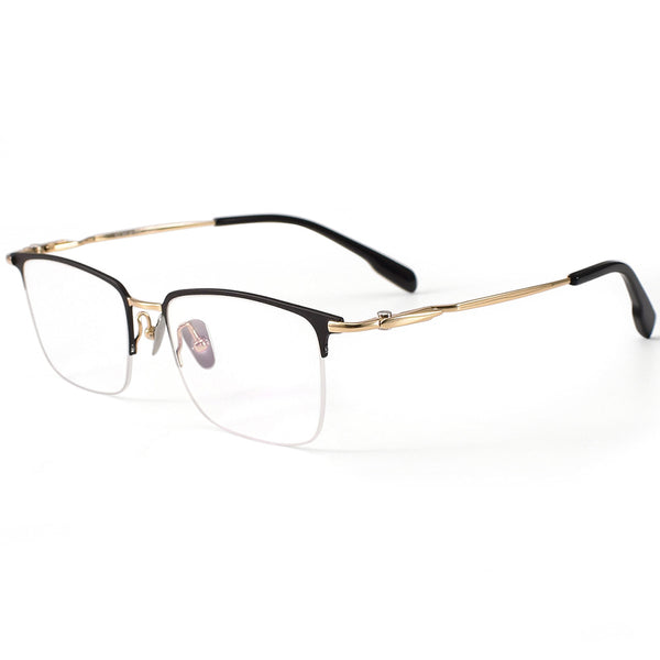 Rectangle Glasses EF1117 - Wide Frames for Men with Larger Heads