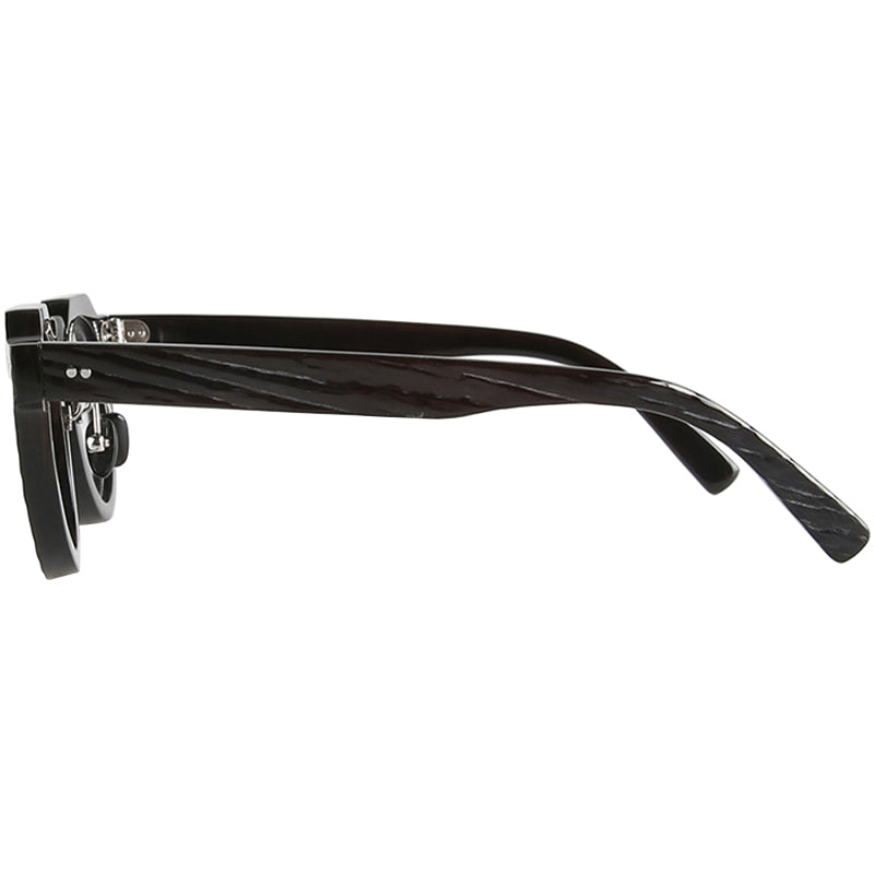 Buffalo Horn Round Glasses NJ1057