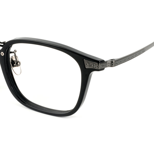 Square Glasses EF1018 - Wide Frames for Men with Larger Heads