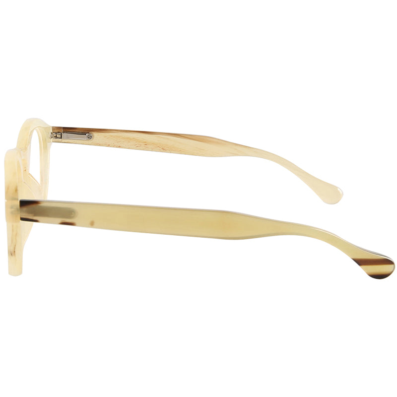 Buffalo Horn Round Glasses NJ1014