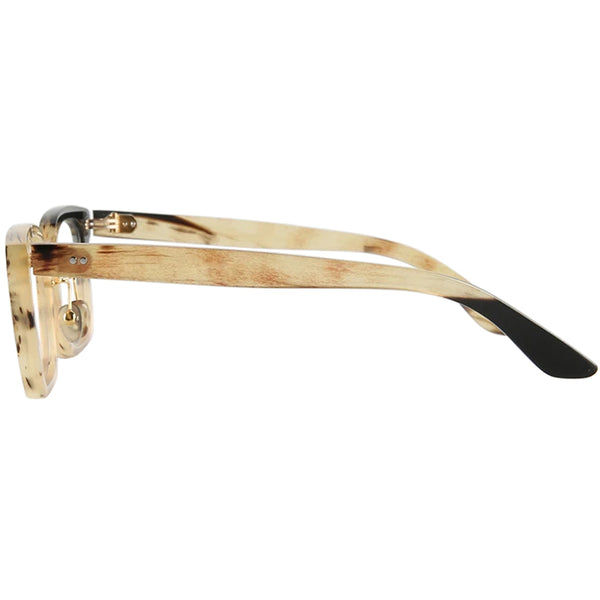 Buffalo Horn Square Glasses NJ1076