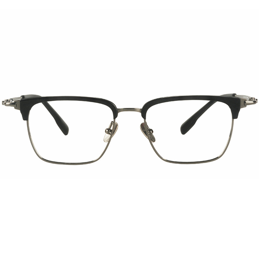 Browline Glasses EF1103 - Wide Frames for Men with Larger Heads