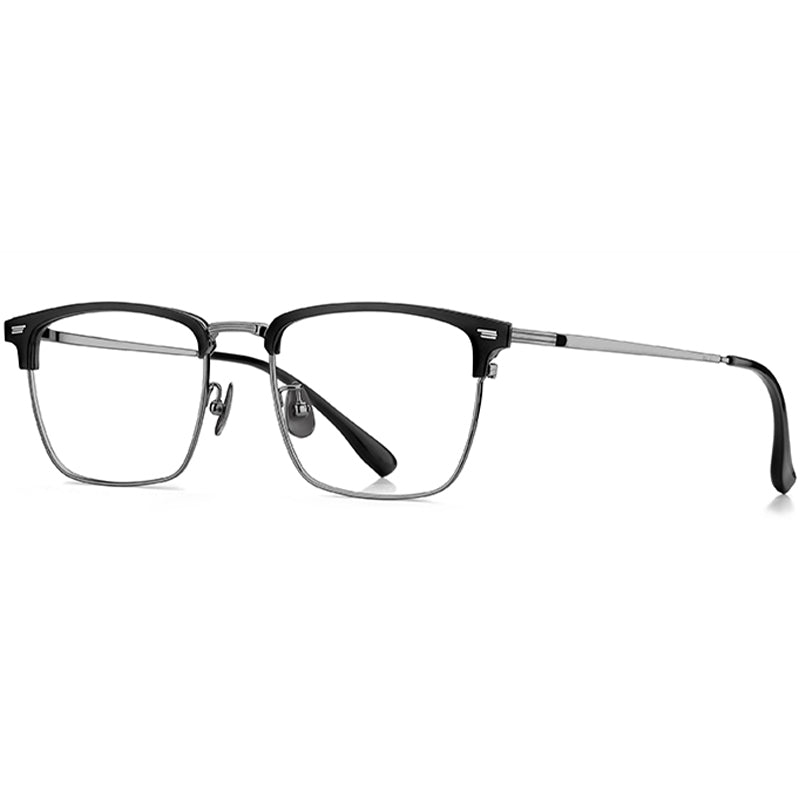 Browline Glasses EF1057 - Wide Frames For Men With Larger Heads